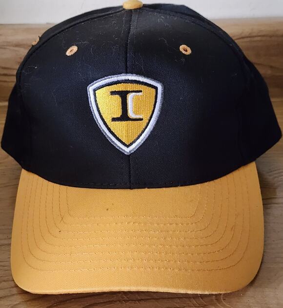 Nissun Cap Other - Nissun Cap Men's Baseball Hat Adjustable Black Gold Yellow Shield Logo